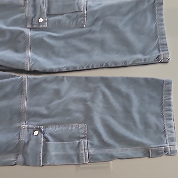 Free People Marx Slouchy Cargo Jeans Tab Button Detail Wideleg - Picture 9 of 13